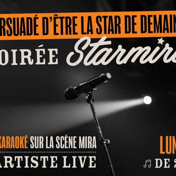 Soirée Starmira : Karaoké live
