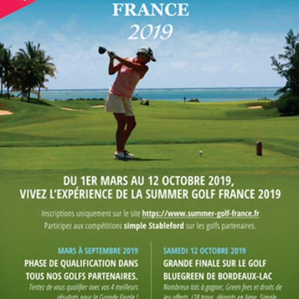 Summer Golf France à Cap Golf