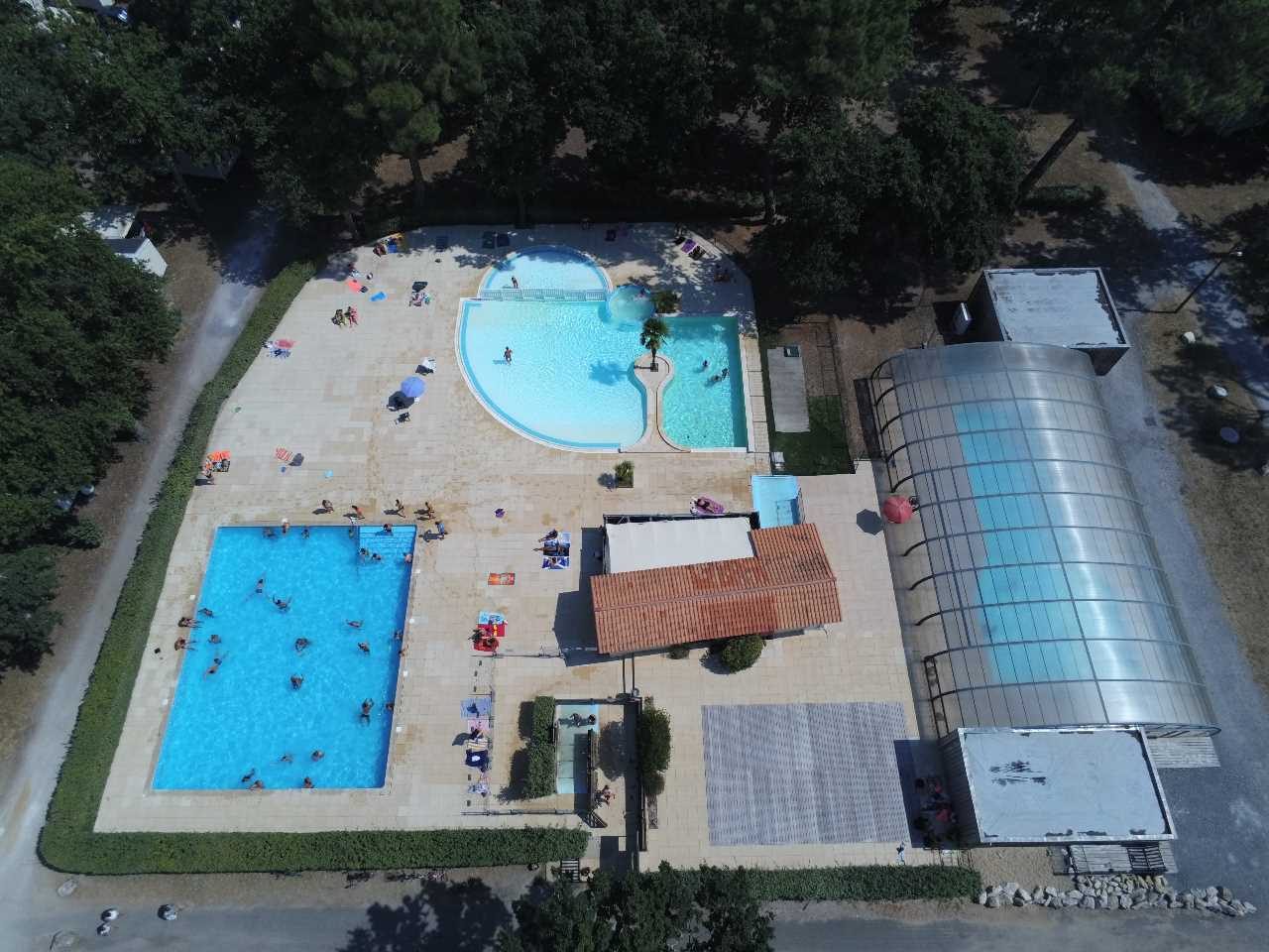 Camping  andernos les bains sur le bassin d'arcachon