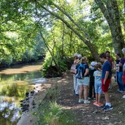 Balade découverte le long de la Leyre