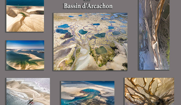 Variations aériennes au Bassin d'Arcachon : Expo Photos