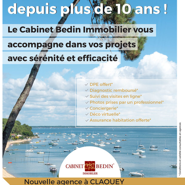 Cabinet Bedin Immobilier - Claouey