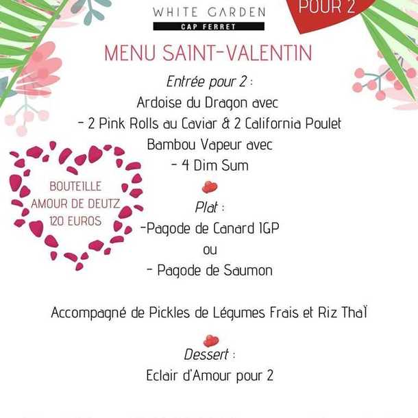 St Valentin au White Garden