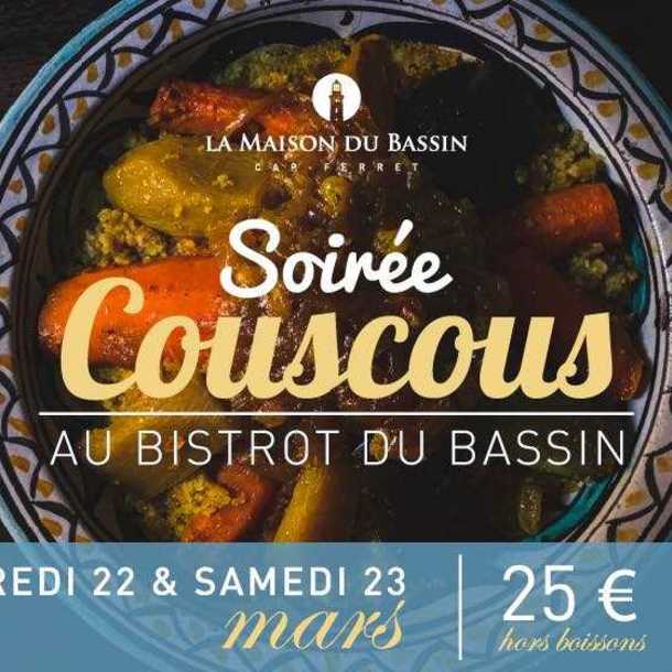 Soirée Couscous à la Maison du Bassin