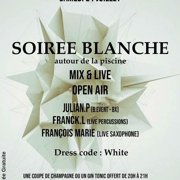 Soirée Blanche à Cap Golf