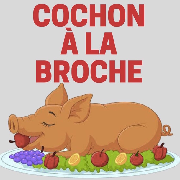 Cochon à la broche - Cap Golf