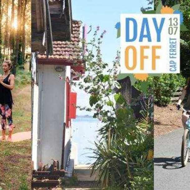 Cours de yoga & visite à vélo au Cap Ferret