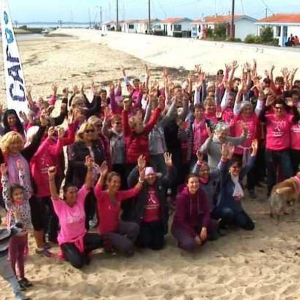 Course et marche solidaire le long du littoral
