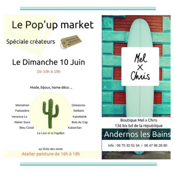 Le Popup Market de Mel & Chris