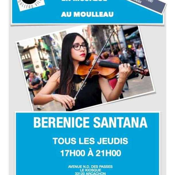 Bérénice Santana au Kiosque du Moulleau