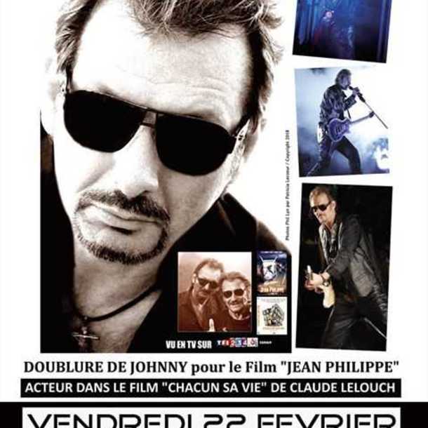 Concert Johnny Hallyday - Phil Lyn