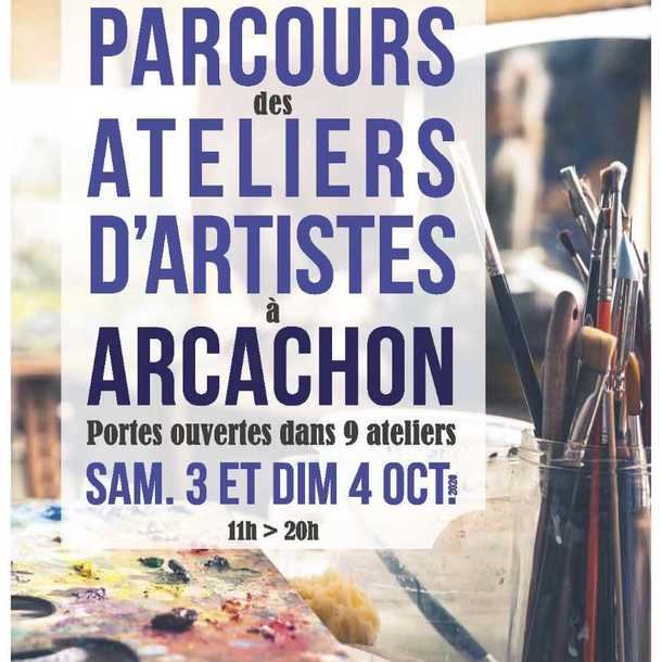 Parcours des Ateliers d'artistes à Arcachon