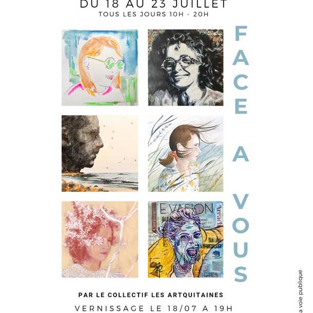 Exposition « Face à vous » à La Source