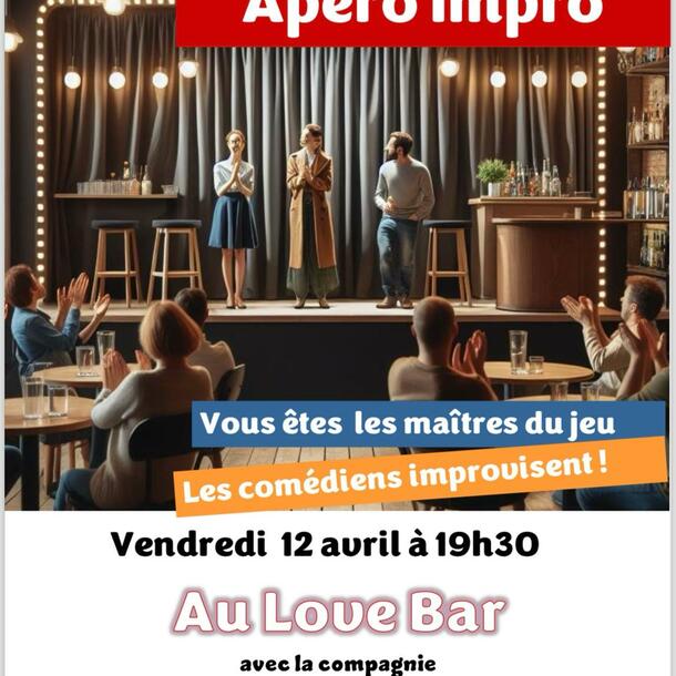 Viens, on joue - spectacle d'improvisations au Love bar 