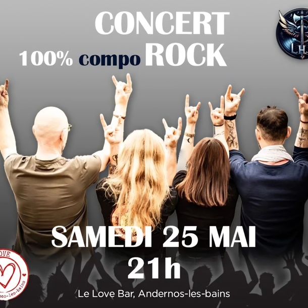 Concert Rock L.H.L au Love Bar