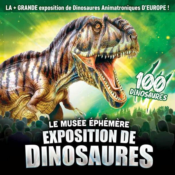 Le Musée Éphémère des dinosaures - Tour 2025