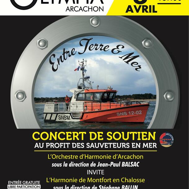 Concert au profit des Sauveteurs en Mer d'Arcachon