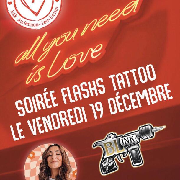 Soirée Flash Tatoo - BLink et Kmi Tatoo au LOVE