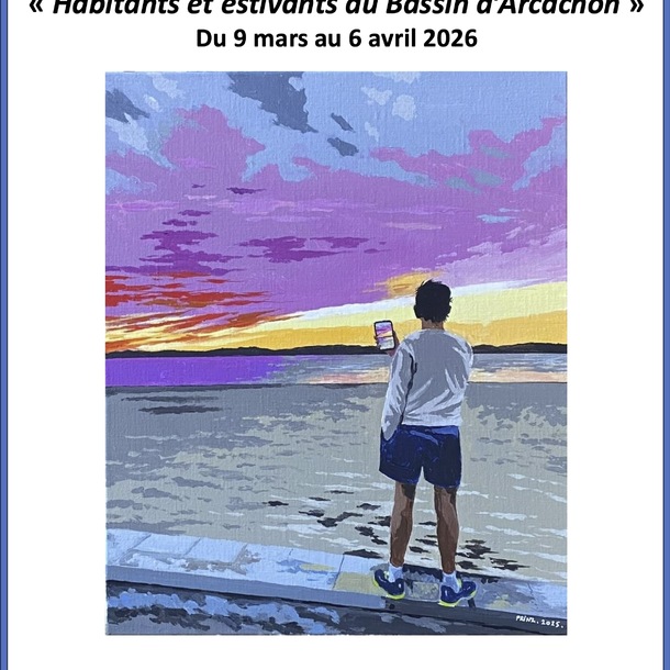 Exposition de peintures -  Habitants et estivants du Bassin d’Arcachon